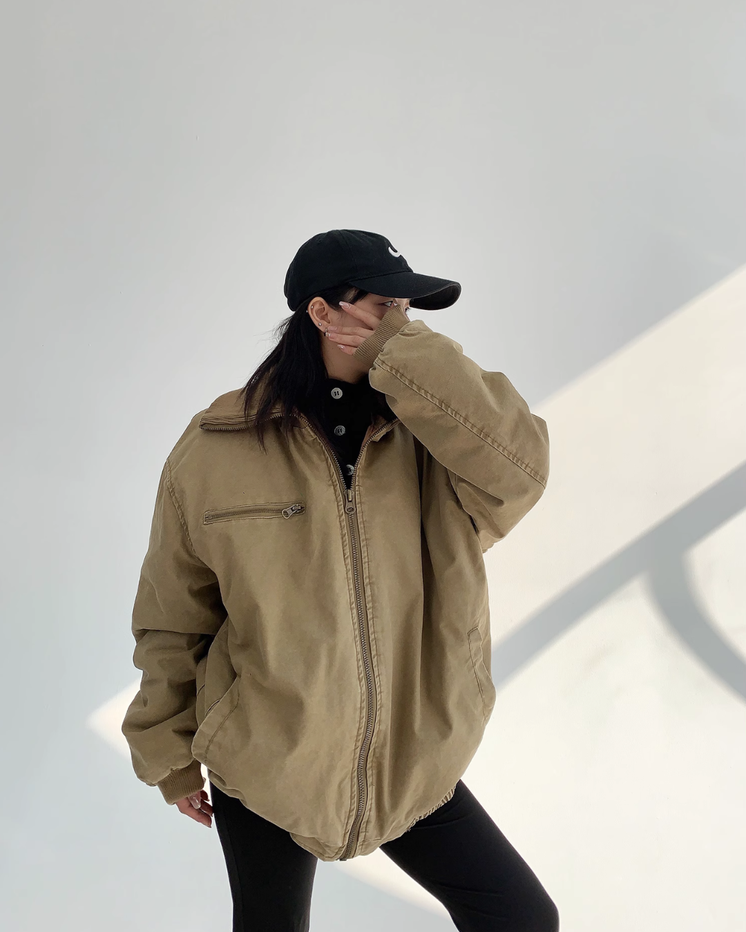 High Neck Zip Jacket YLS0702