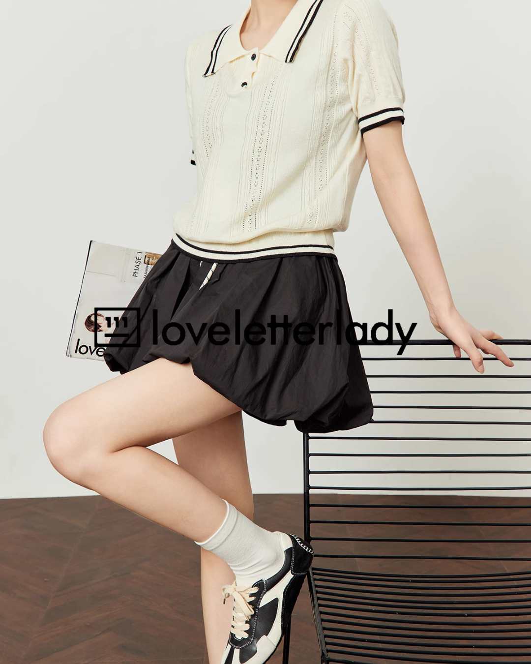Off-White Polo Knit Shirt LLA0454