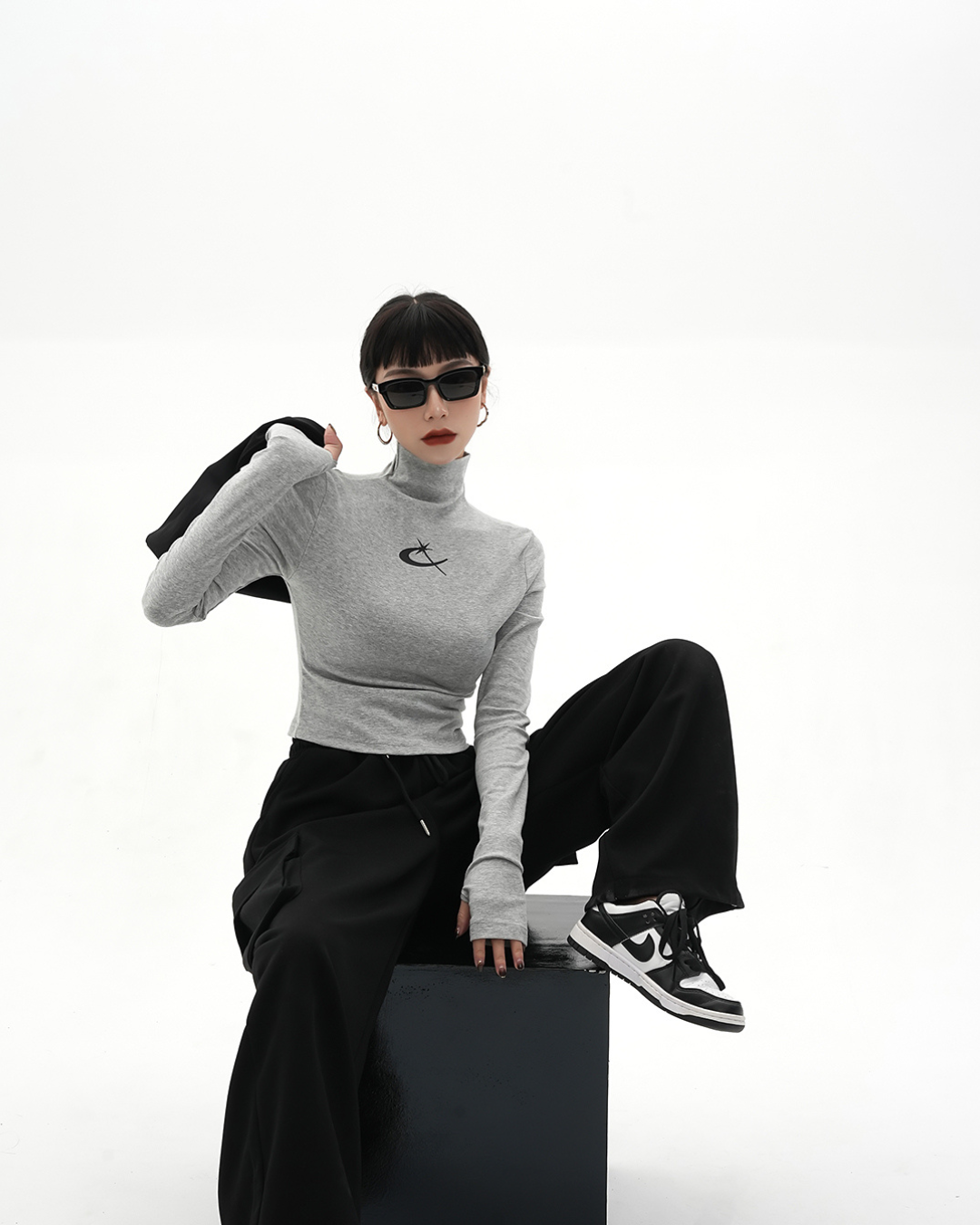Street Turtleneck Tight Top SRS0030