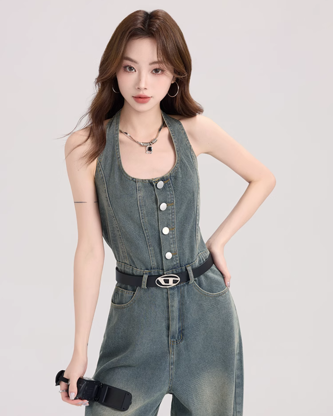 Vintage Denim Overall MNX0003