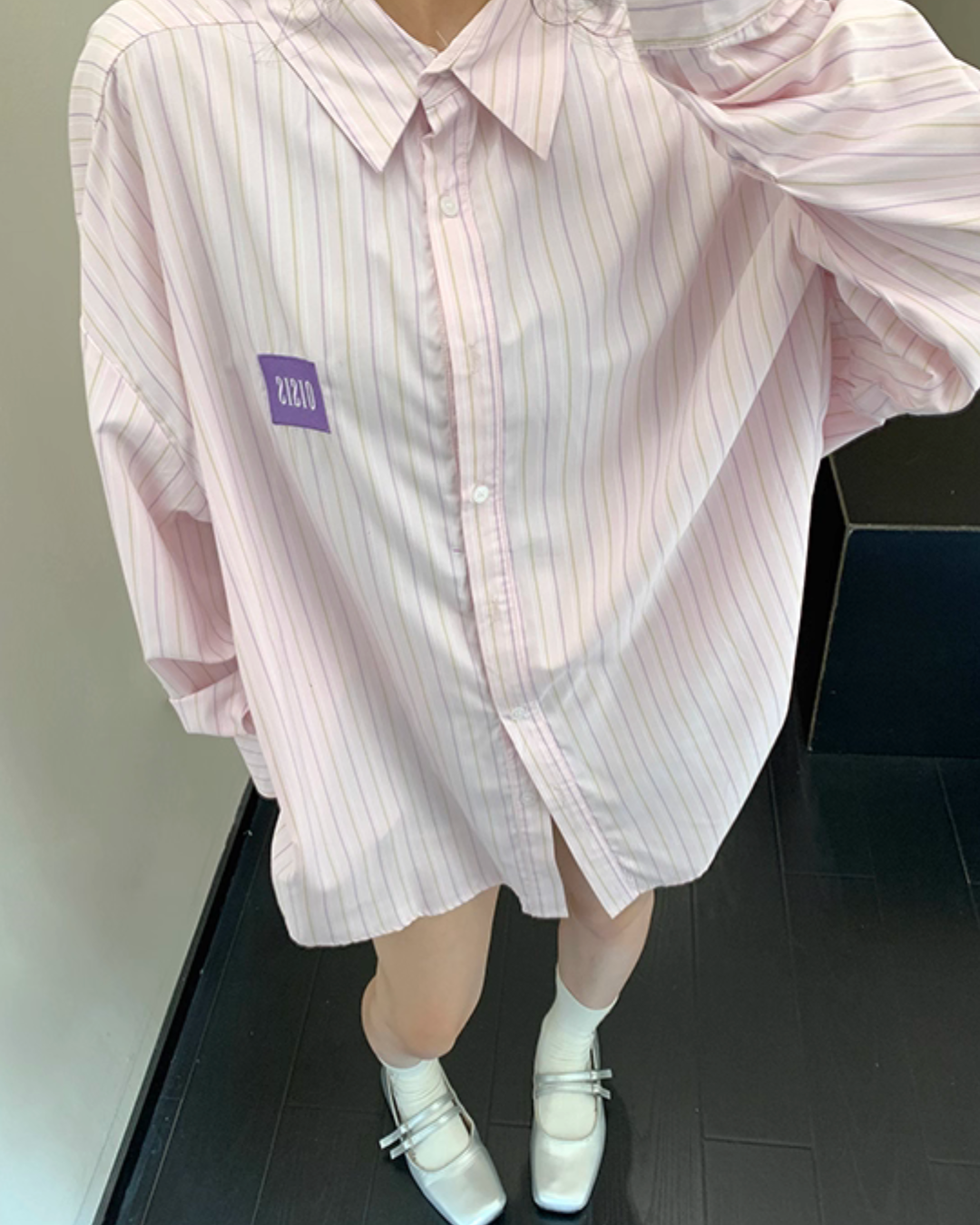 Striped Long Sleeve Shirt YLS0897
