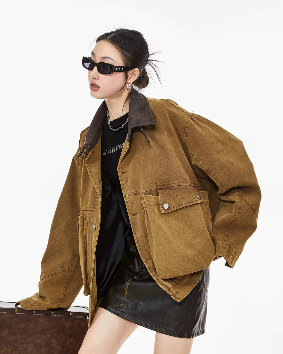 Vintage Pocket Work Jacket ICM0072