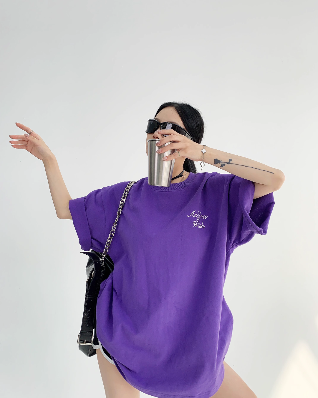 Bijou Logo Embroidered T-Shirt YLS0221