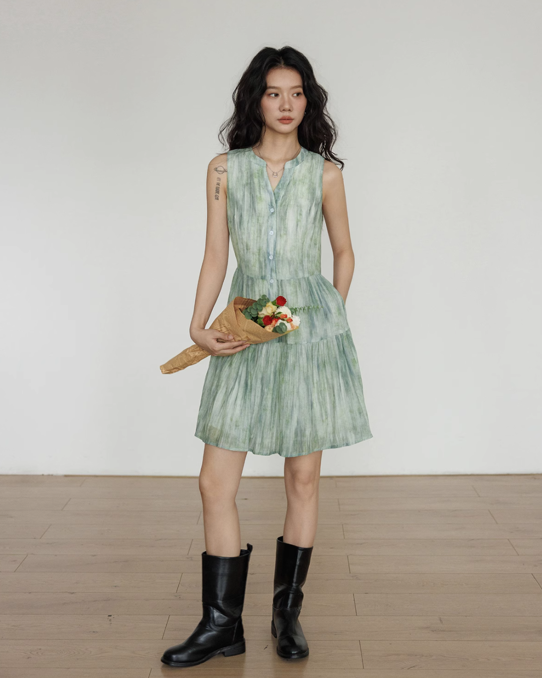 Frill Cami Dress VAS0028