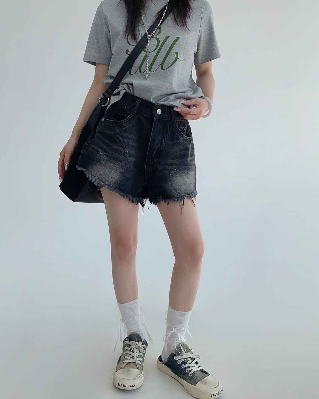 Vintage Denim Short Pants YLS0839