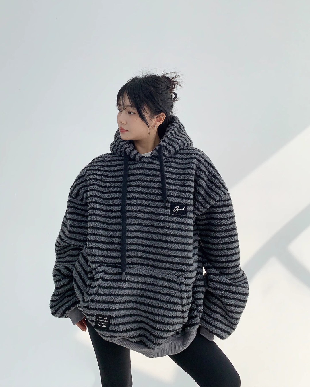 Border Pullover Hoodie YLS0635