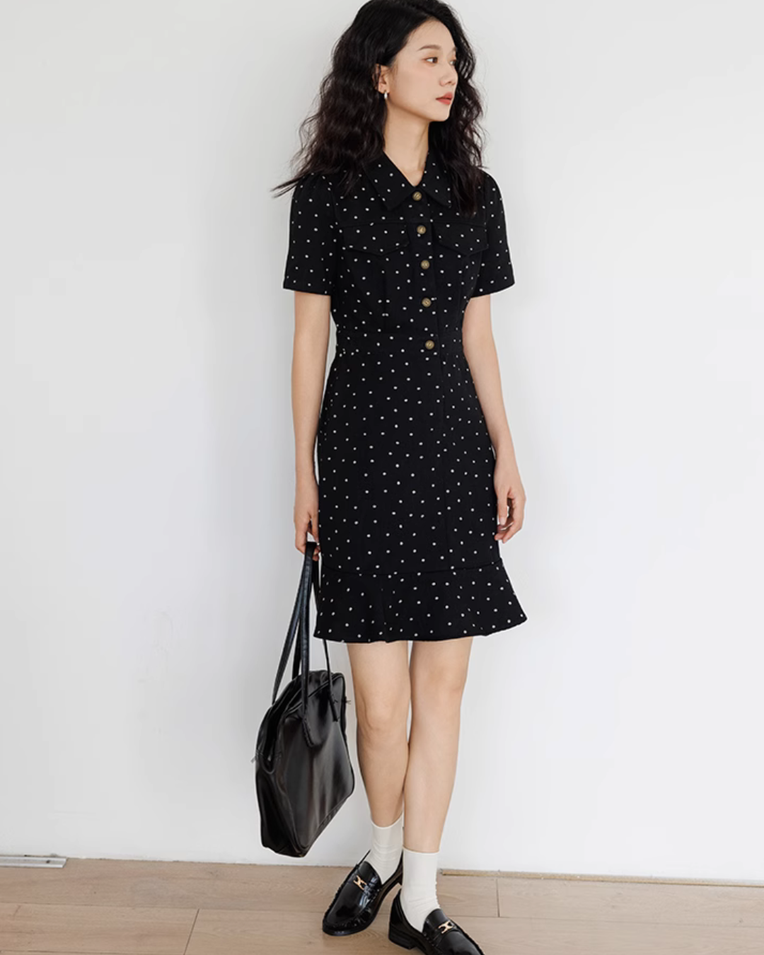 Small Flower Frill Dress VAS0002