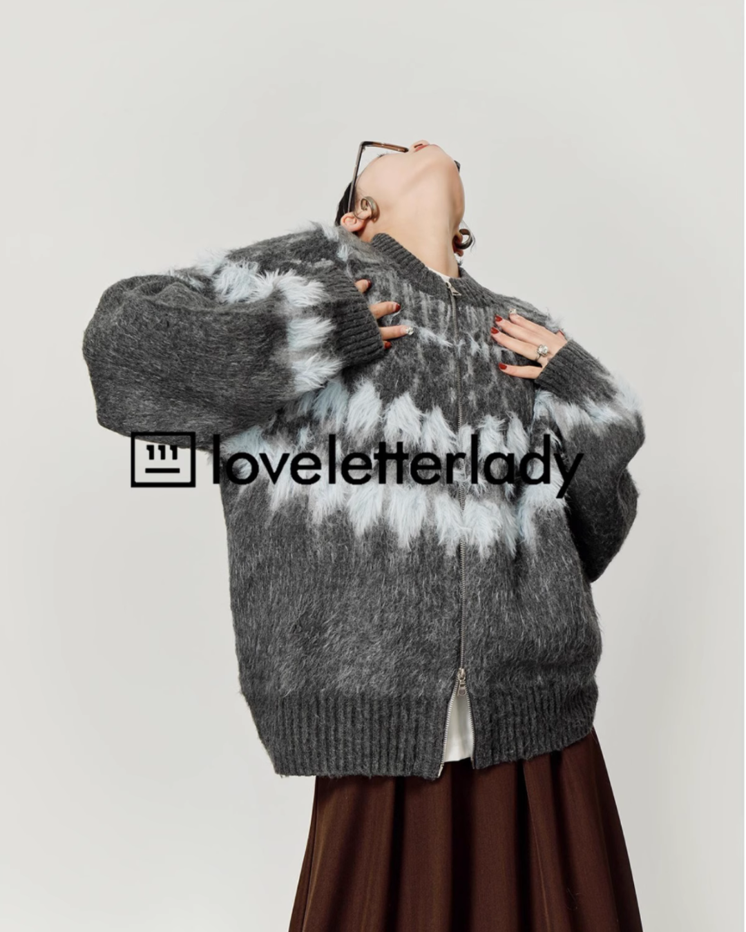 Nordic Double Zip Knit LLA0396