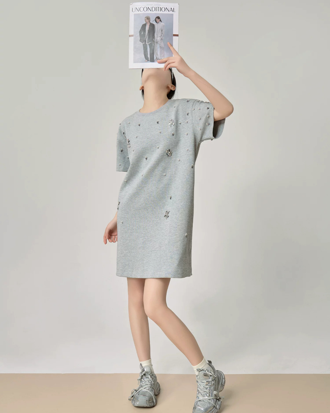 Bijou T-shirt Mini Dress FER0119