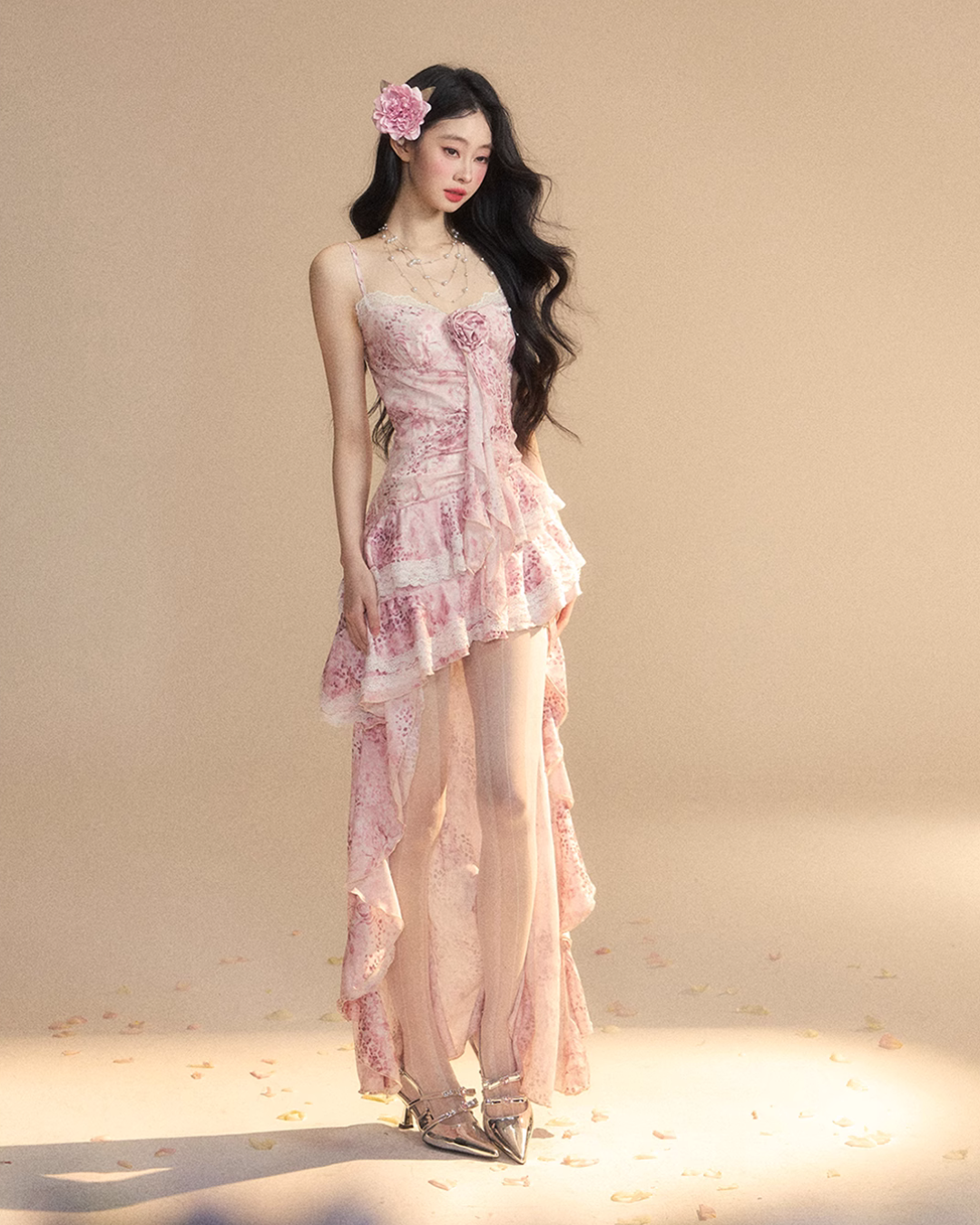 French Lace Slip Dress LAS0020
