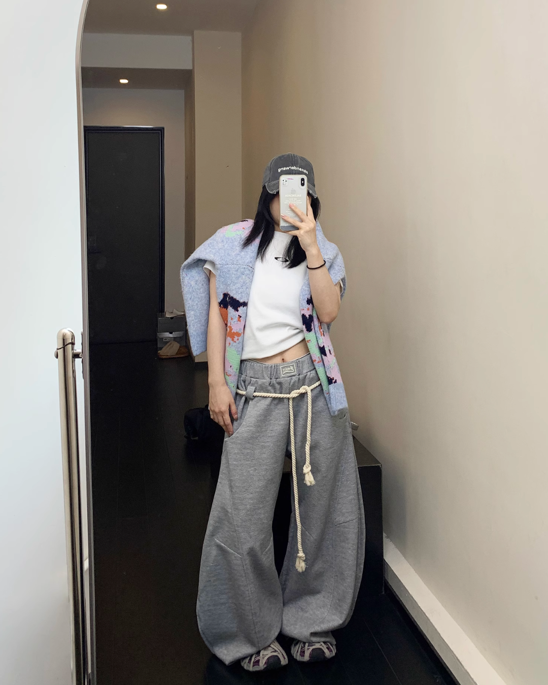 Rope Belt Sweatpants YLS0587