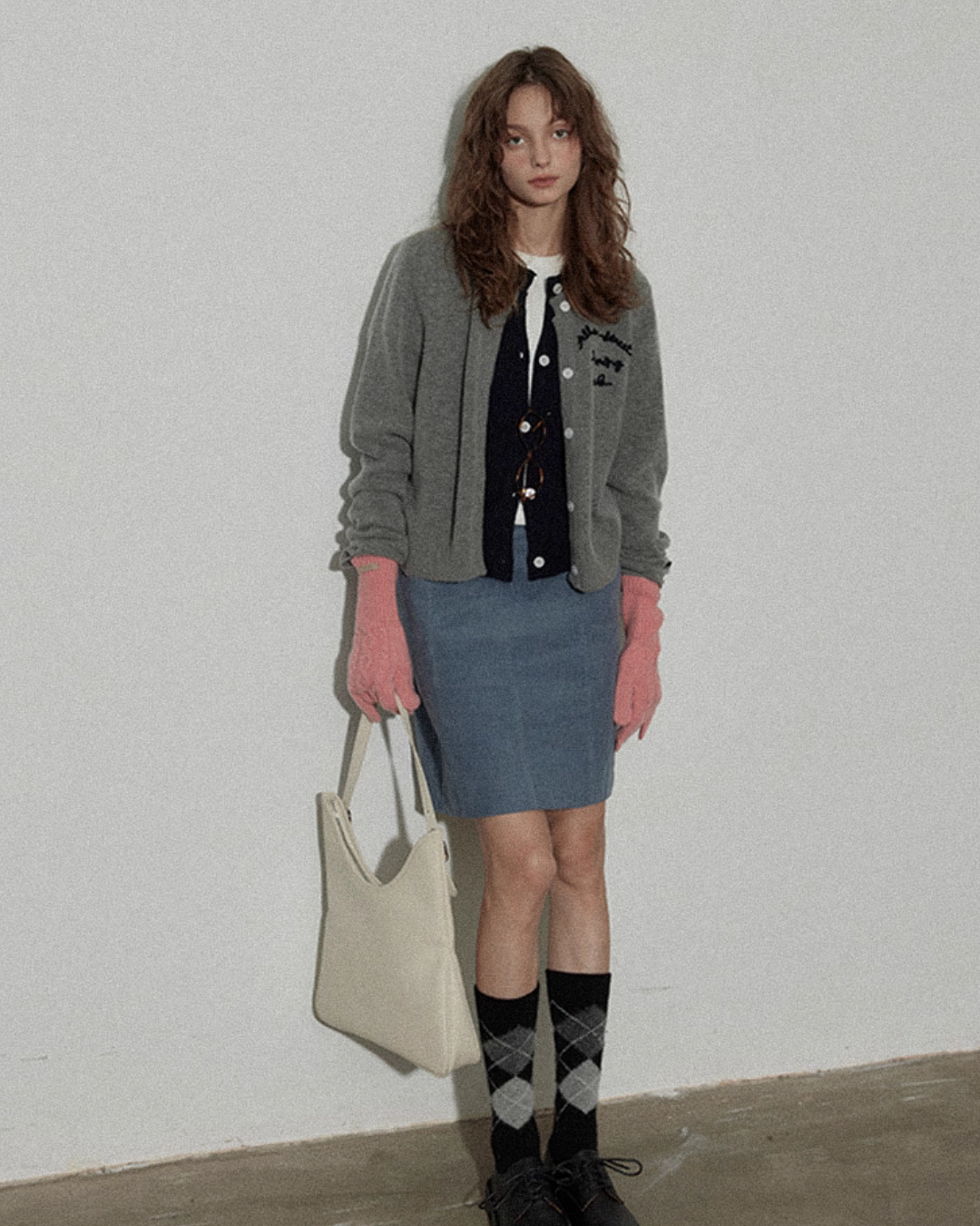 Layered Style Knit Cardigan RLZ0001