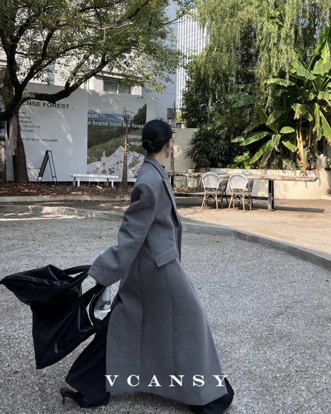 Formal Wool Long Coat VCY0030