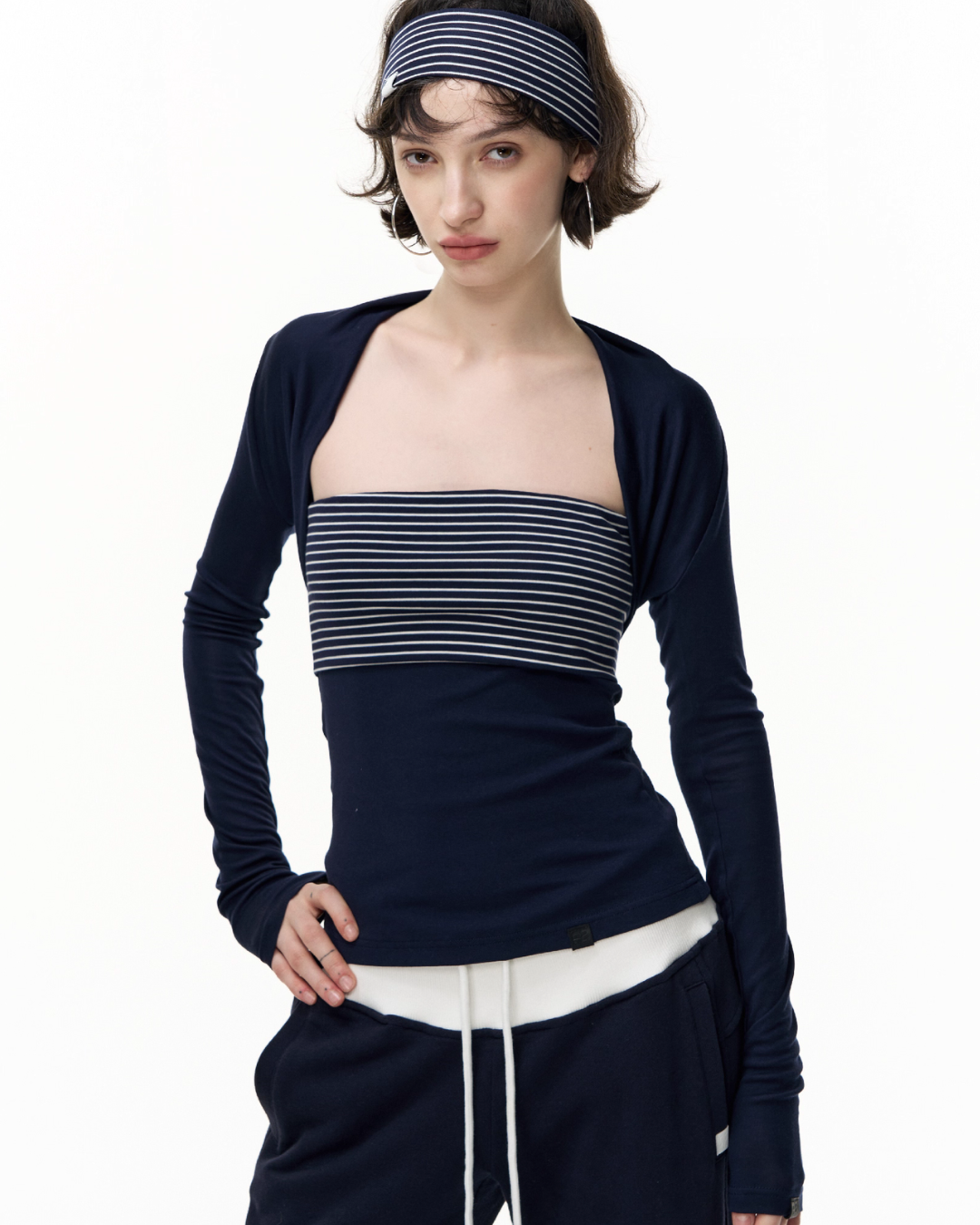 Elegant Fit Long Bodycon Dress / Cardigan / Tops SHE0008