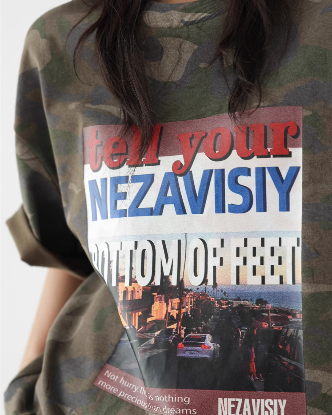 Retro Camouflage Short Sleeve T-Shirt ACS0252