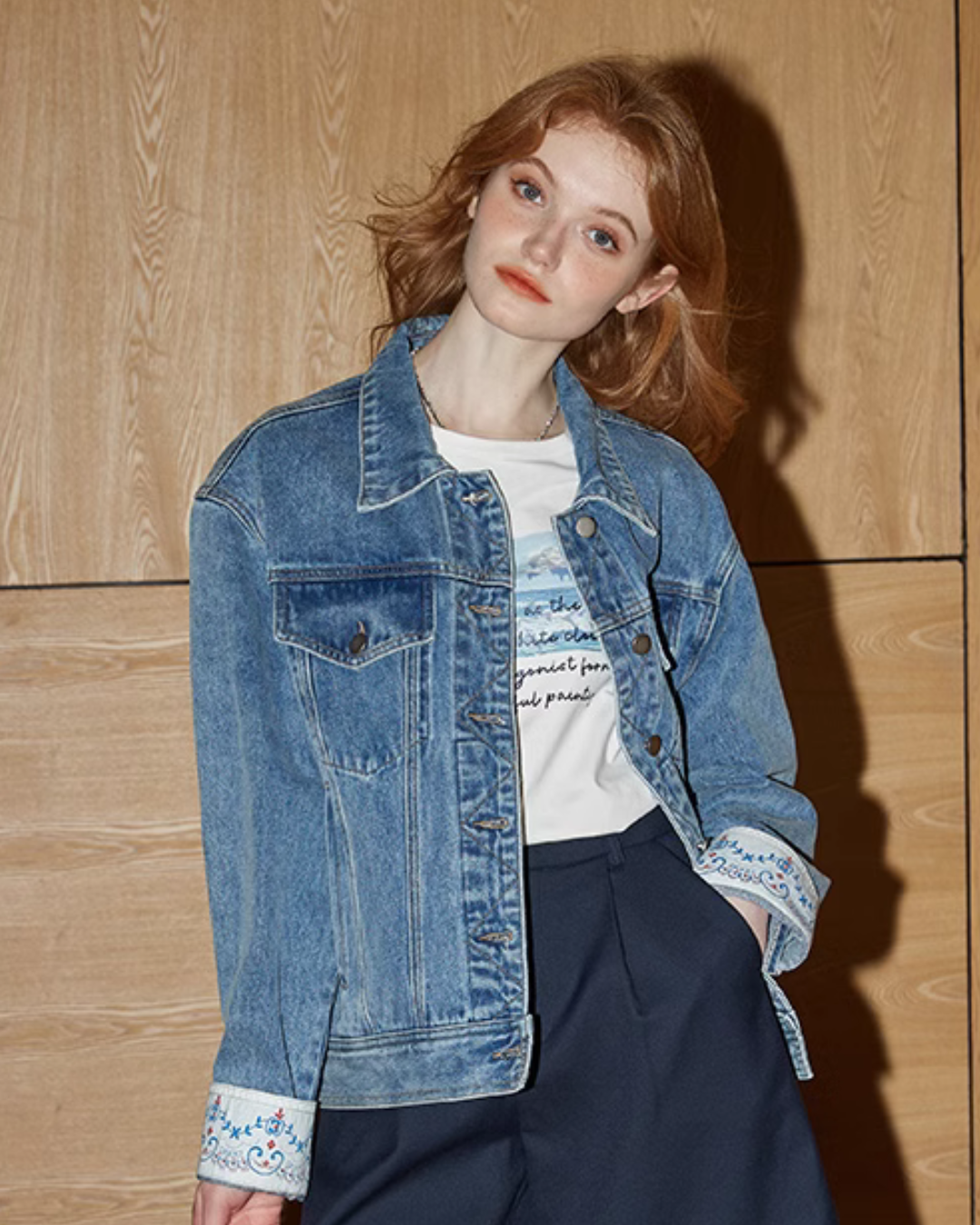 Retro Casual Denim Jacket KMV0009