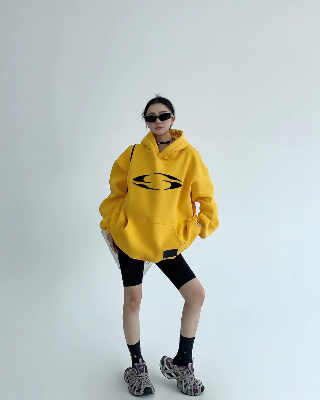 Back Logo Pullover Hoodie YLS0591