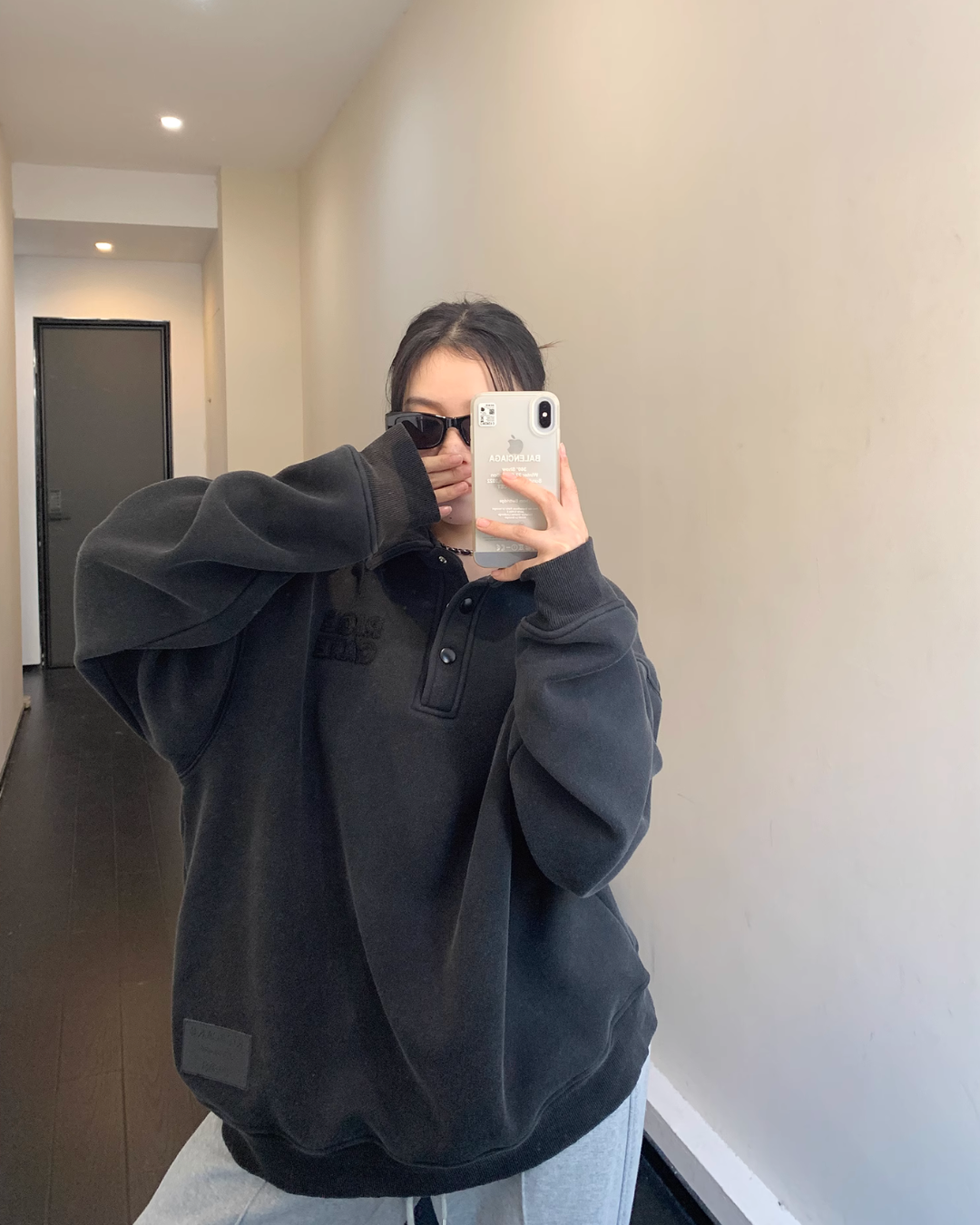 Vintage Loose Polo Tops YLS0809