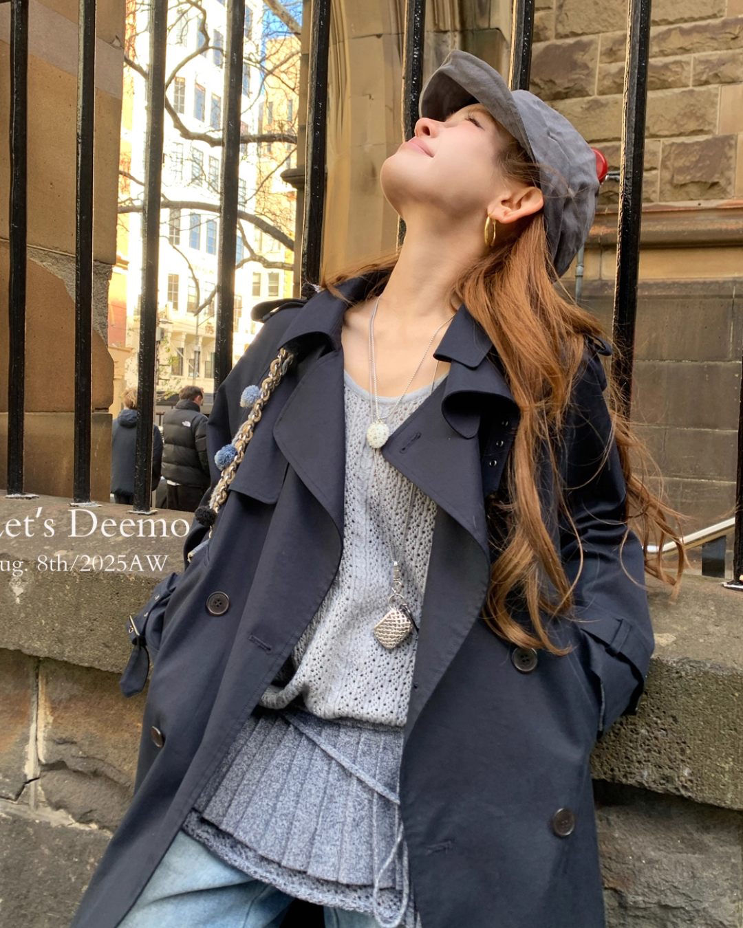 Trench Coat With Belt DEM0002
