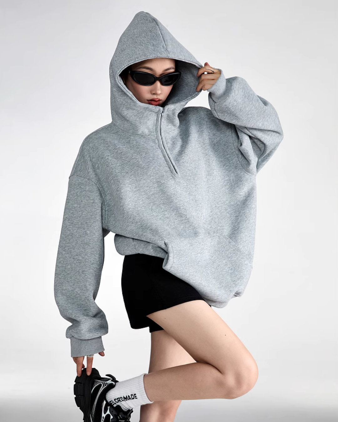 Half Zip Sweat Tops ICM0059