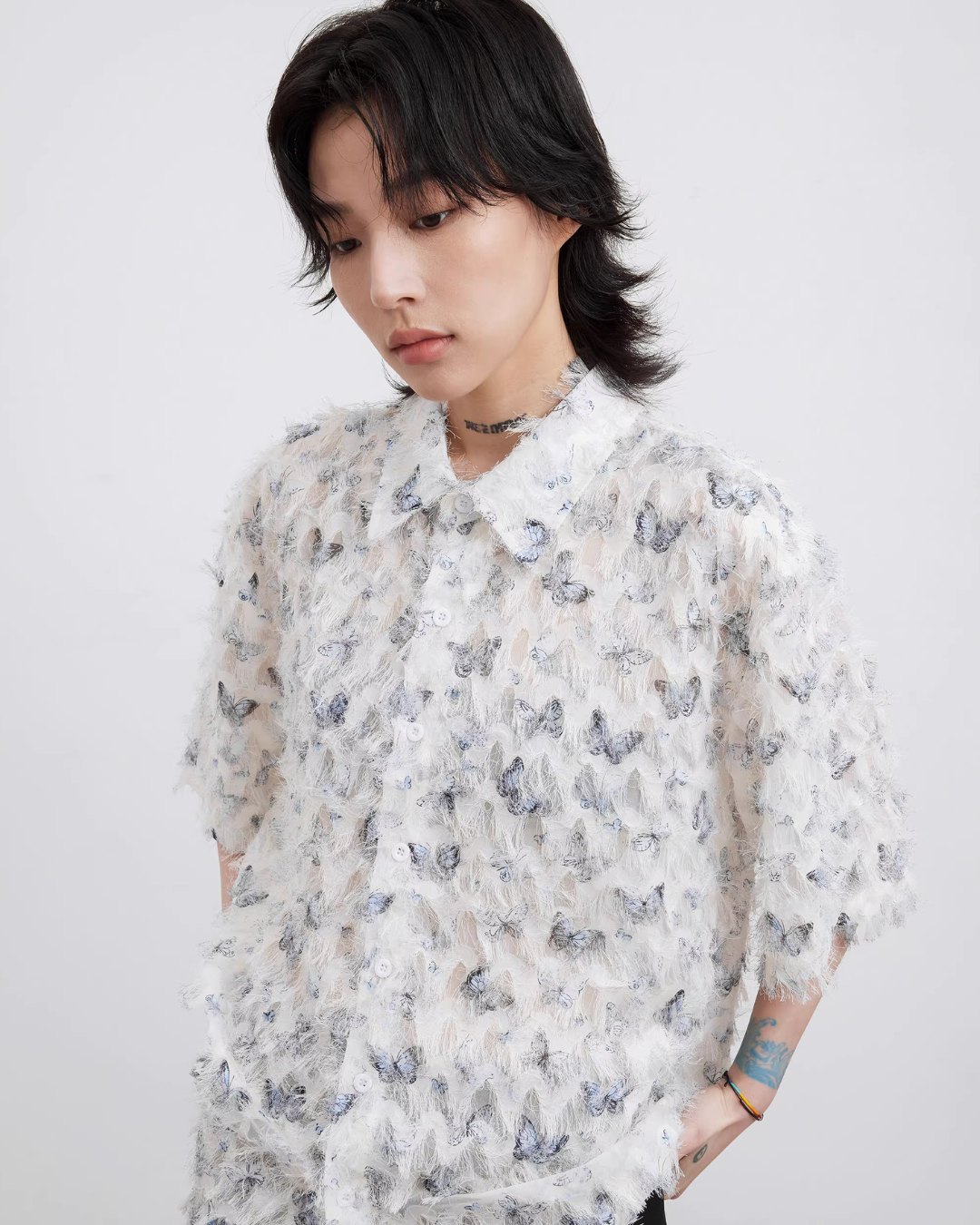 Butterfly Fringe Retro Shirt FRC0002