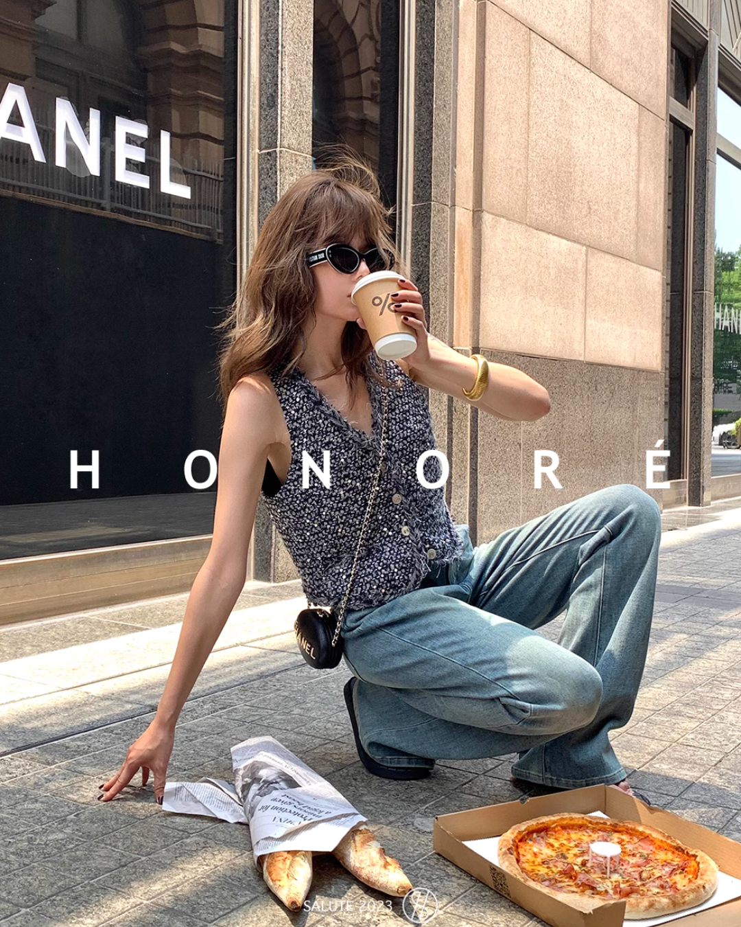 V-Neck Fragrance Vest HNR0003