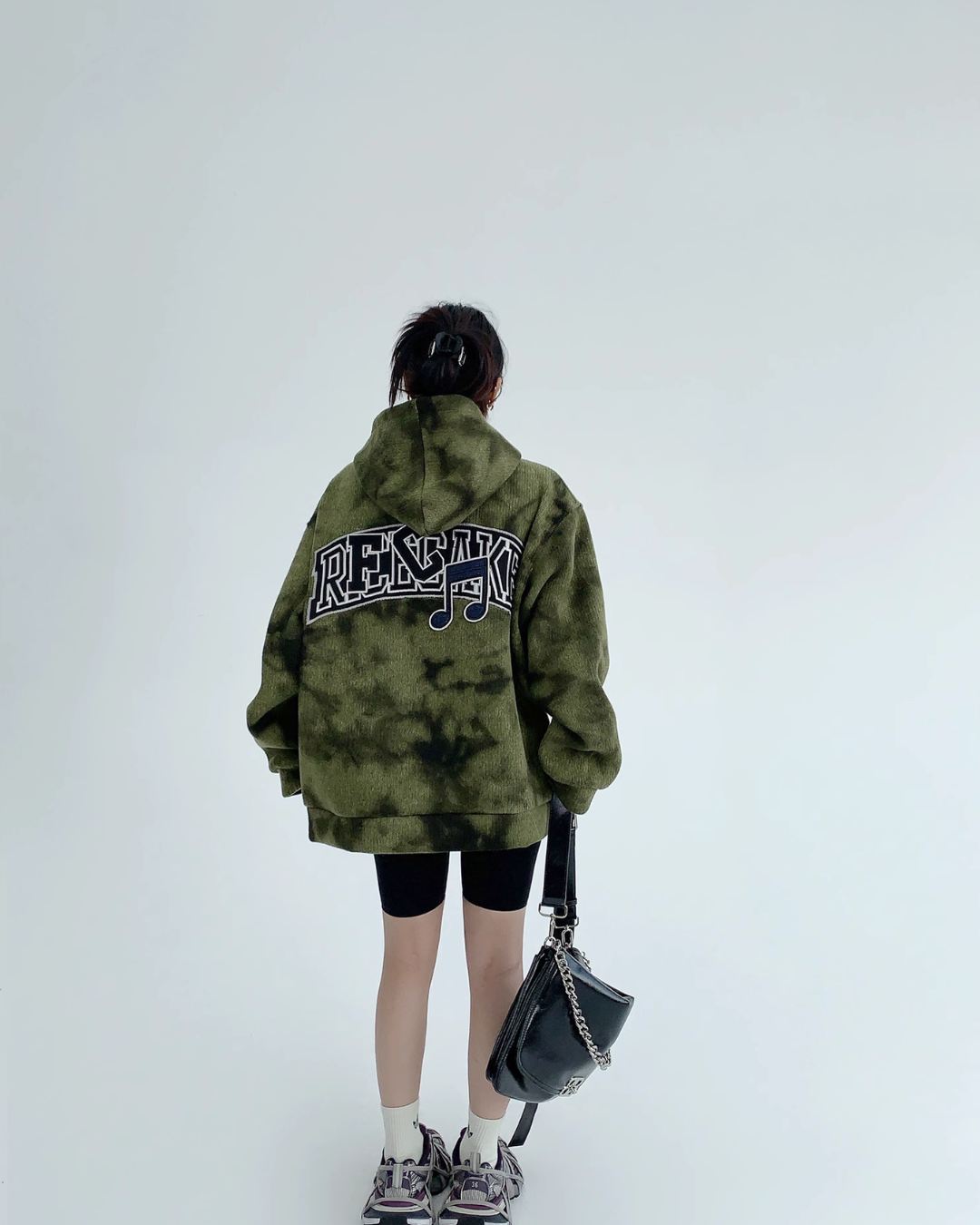 Tie-dye Volume Hooded Jacket YLS0344
