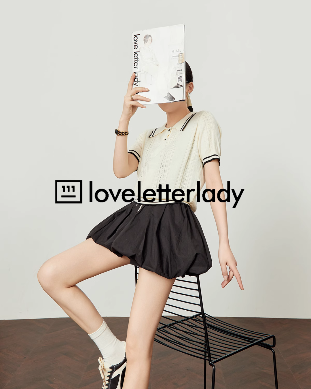 Off-White Polo Knit Shirt LLA0454