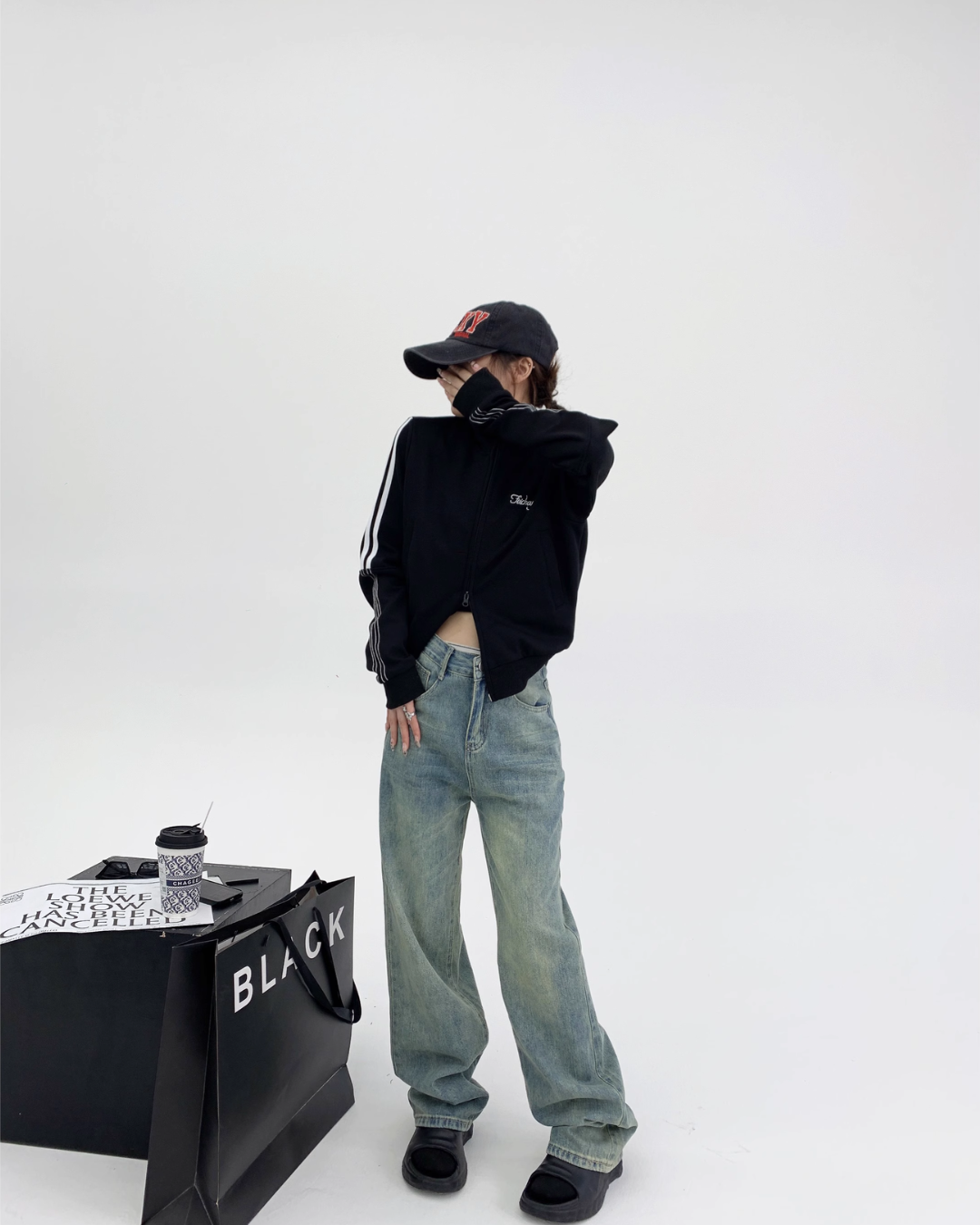 Vintage Loose Silhouette Denim YLS0406