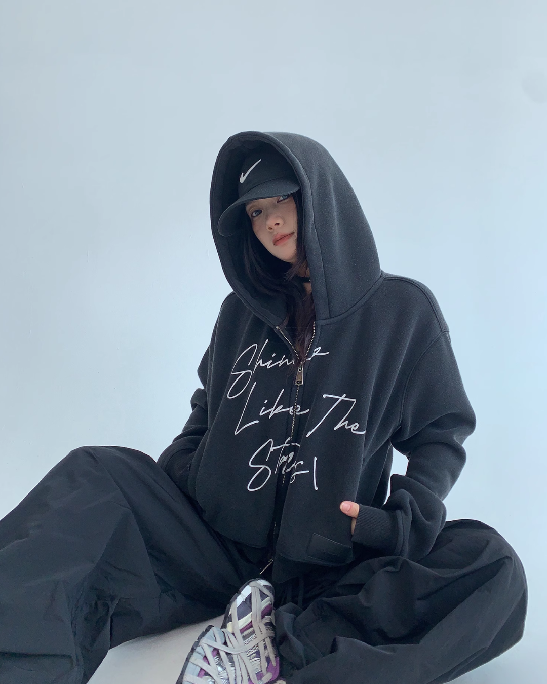 American Cropped Hood Jacket YLS0442