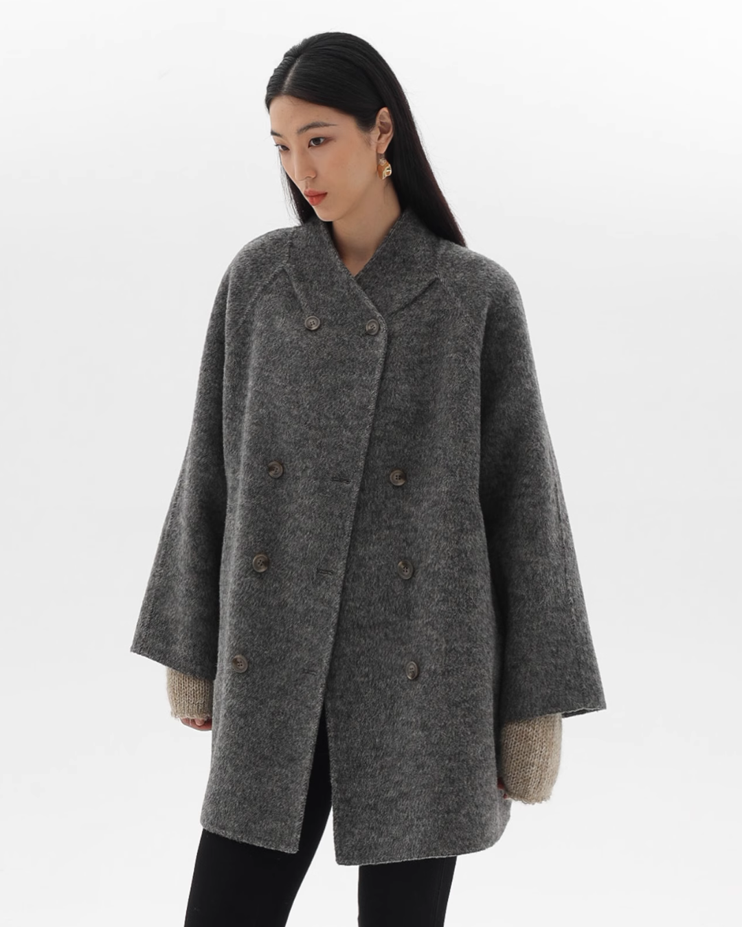 Wool Tweed Coat JLC0002