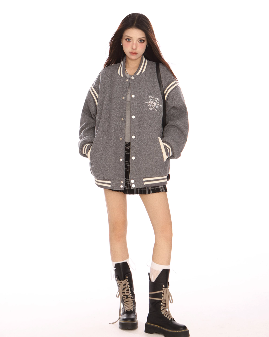 Zip Up Stadium Jacket BGS0015