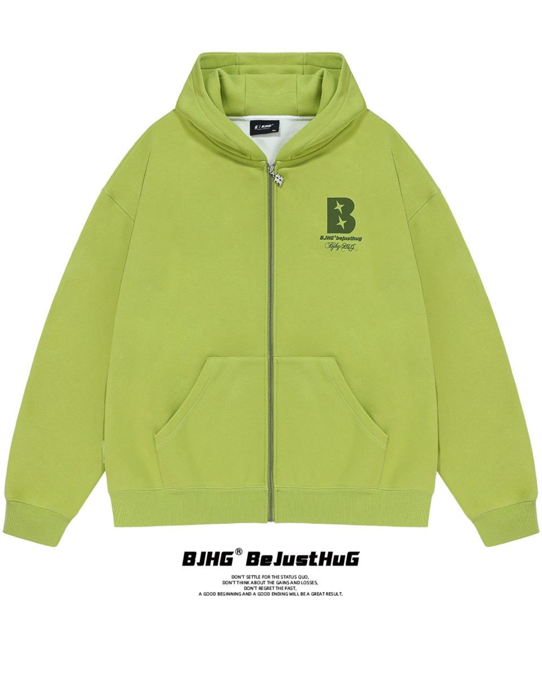 Front Logo Zip Hoodie BJH0005