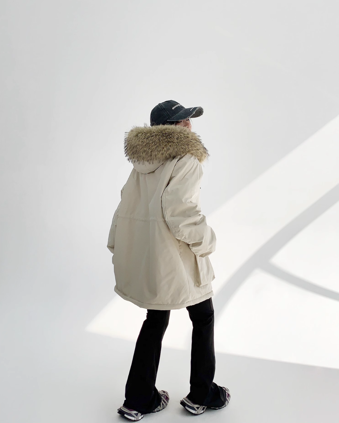 Fur Hood Mod Coat YLS0691