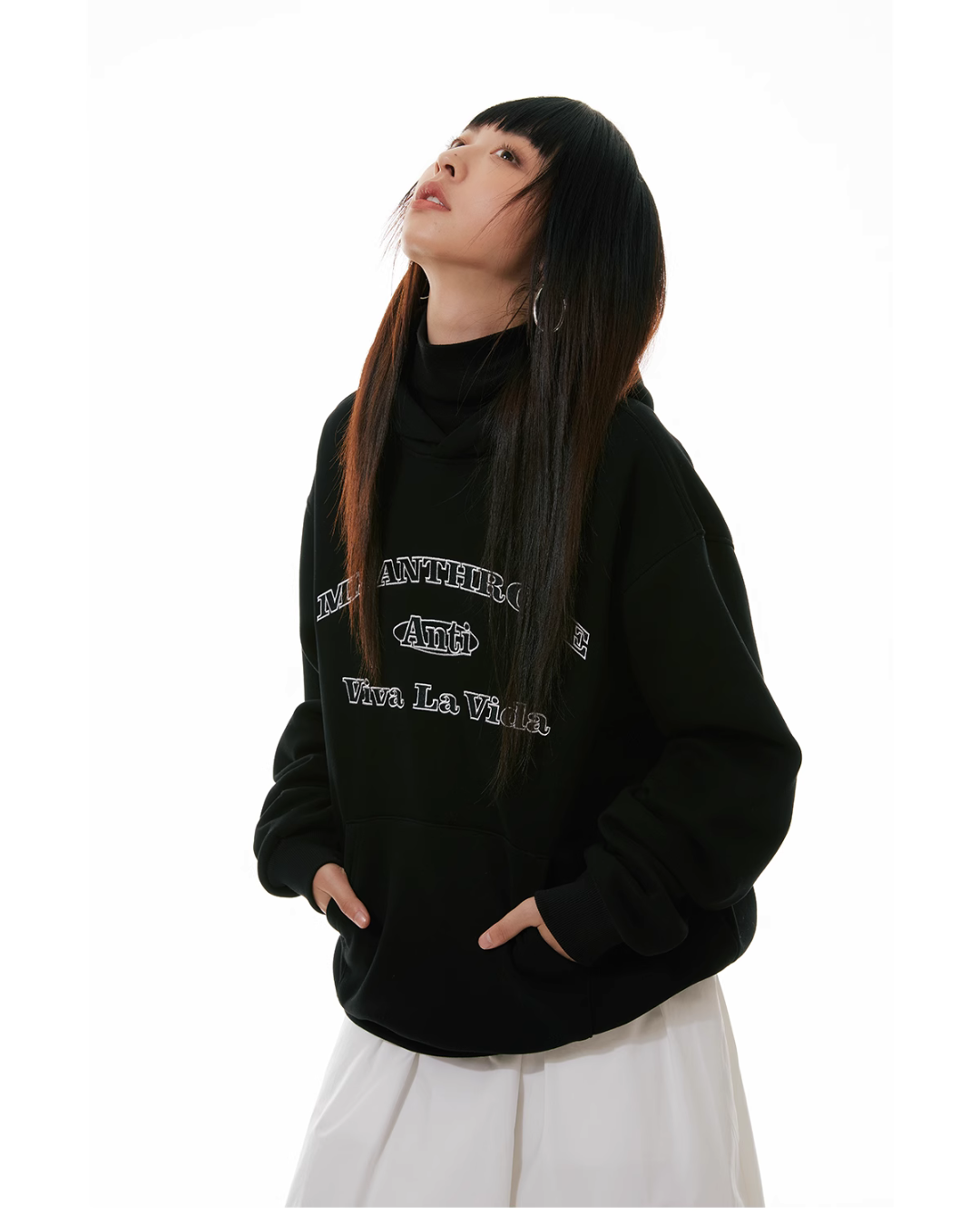 Front Logo Sweat Hoodie FUF0005