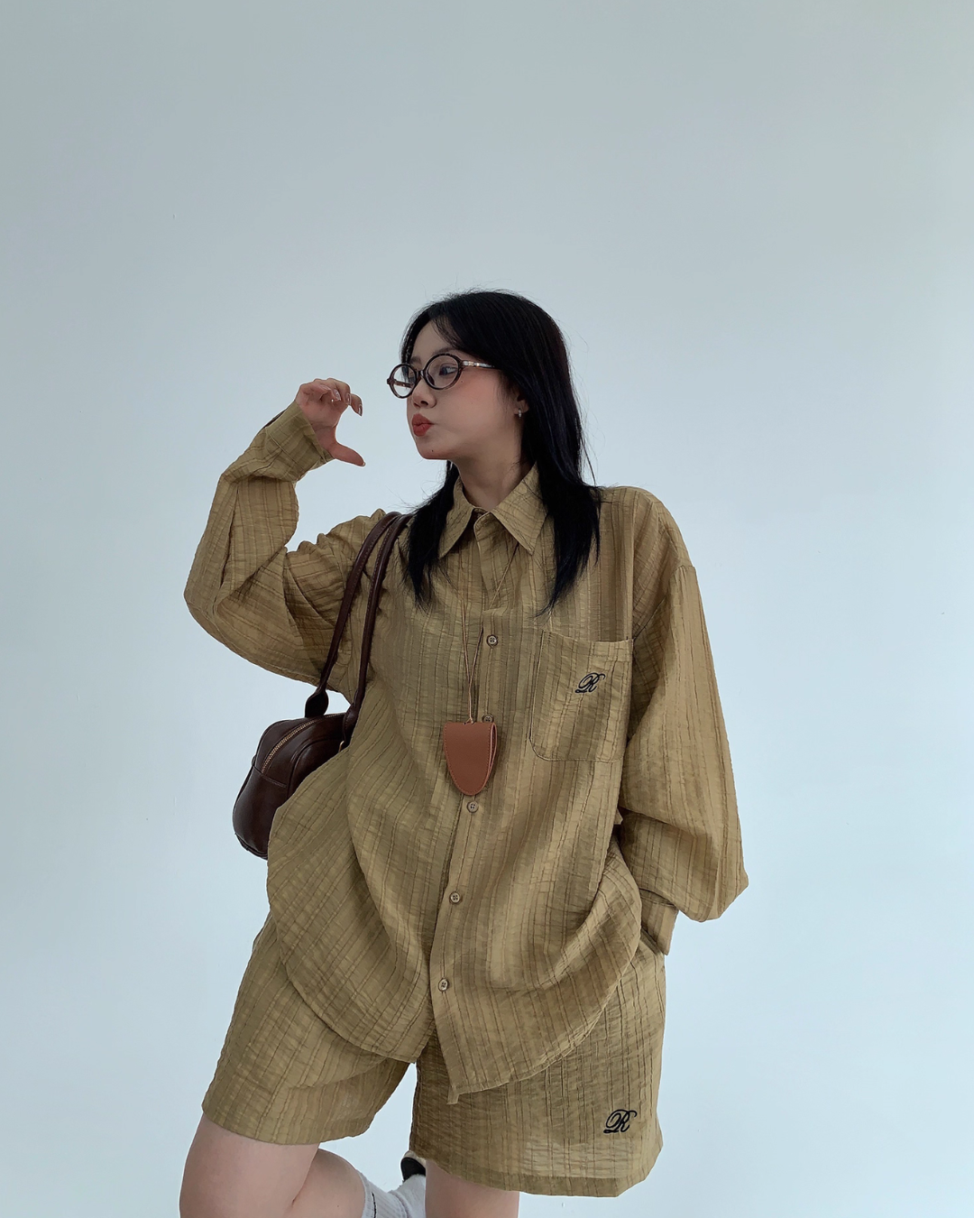 Relax Long Sleeve Shirt / Shorts YLS0882