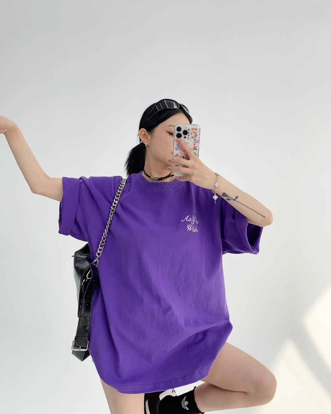 Bijou Logo Embroidered T-Shirt YLS0221