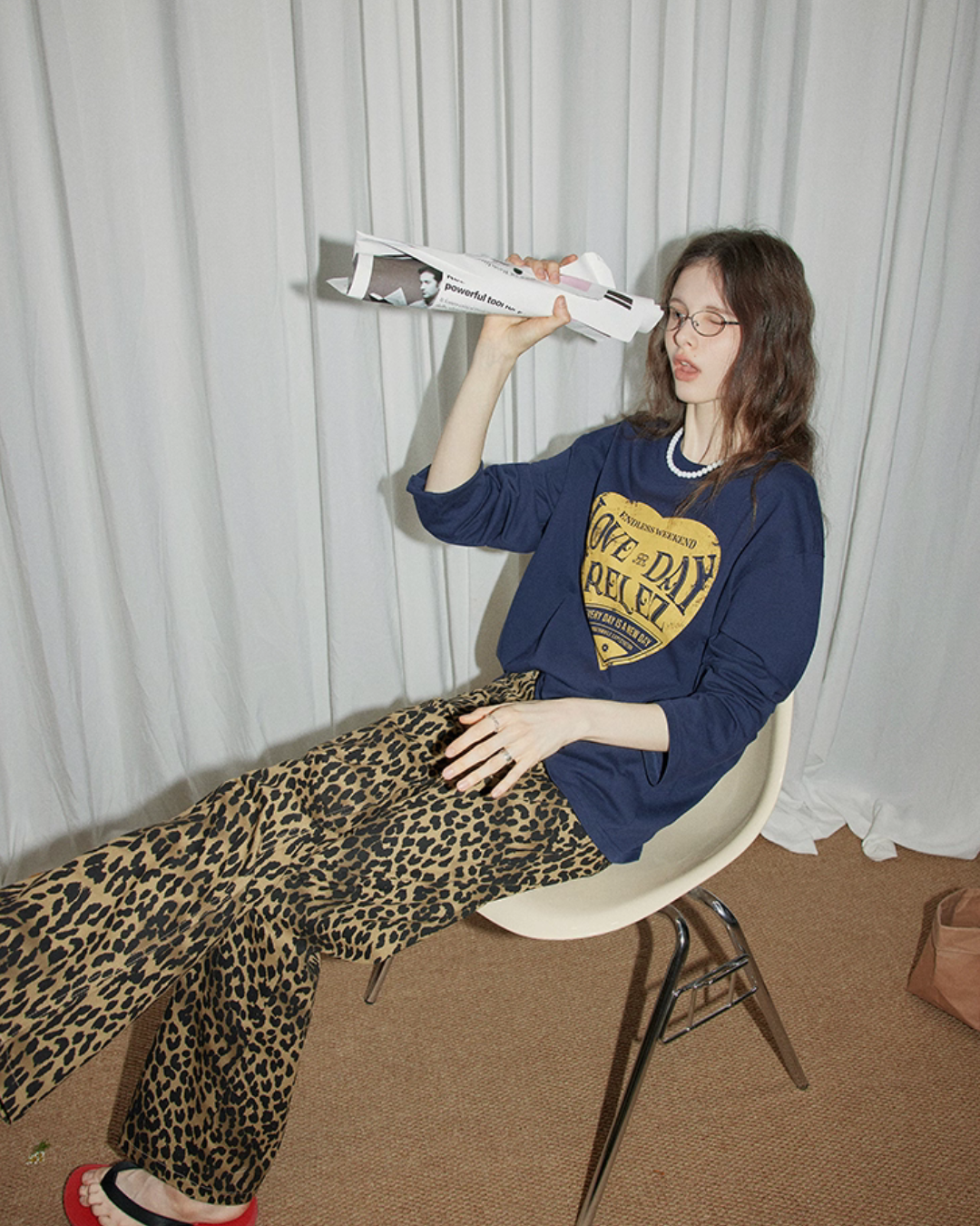 Vintage Letter Print T-Shirt RLZ0011