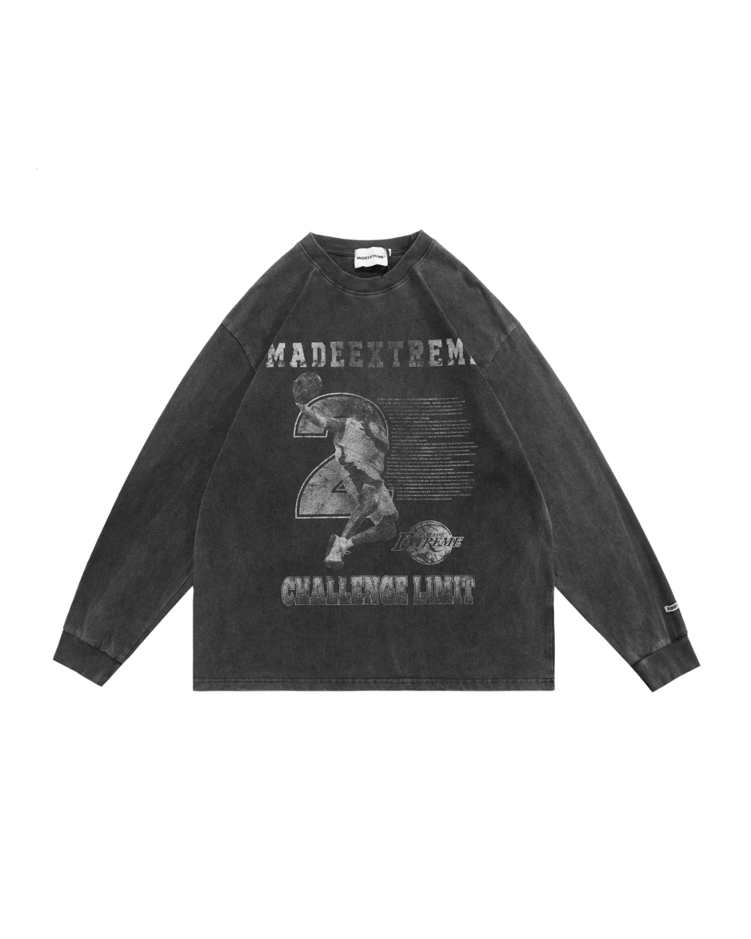 Retro American Long Sleeve T-Shirt YLS0403