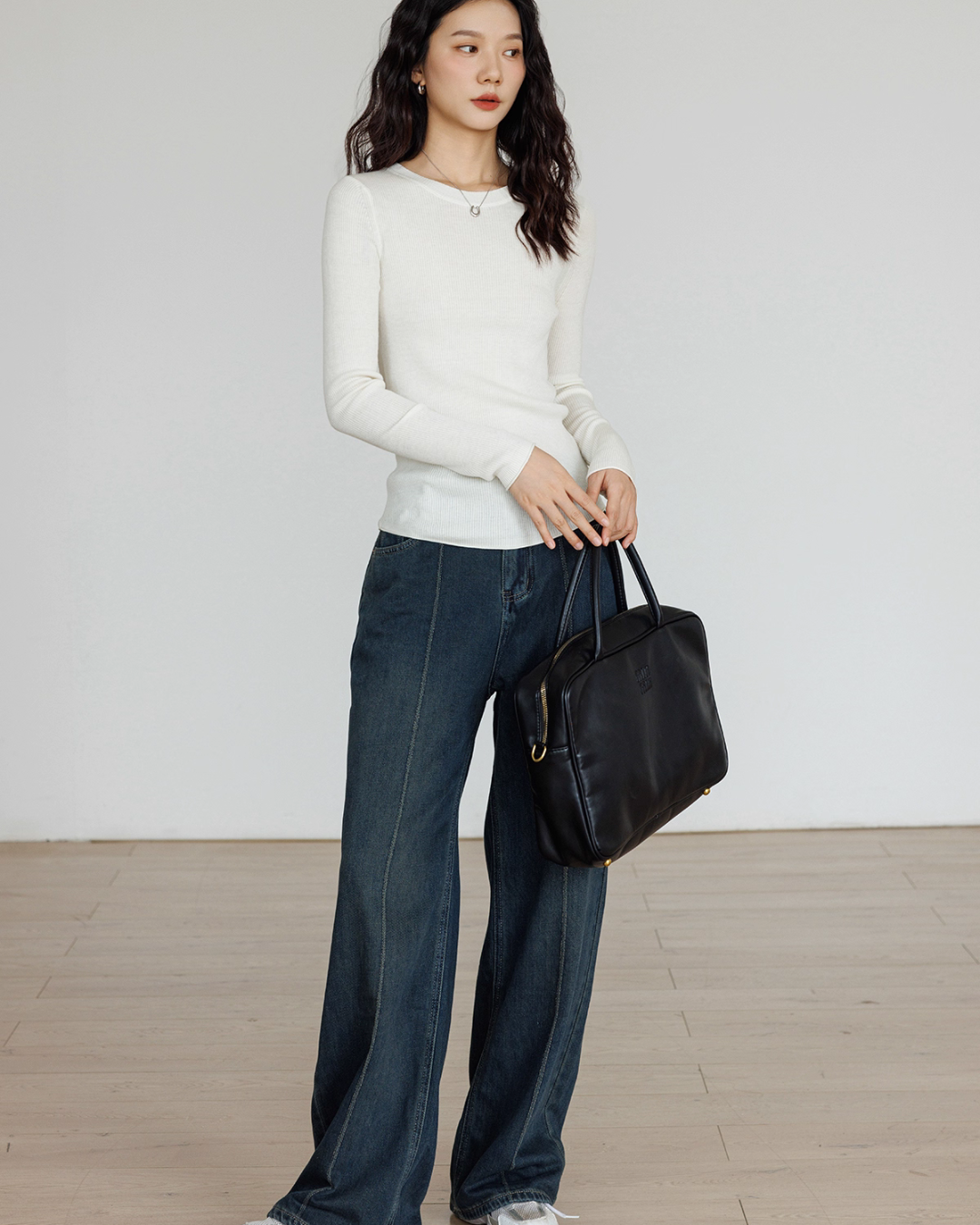 Round Neck Tight Long Sleeve Top VAS0138