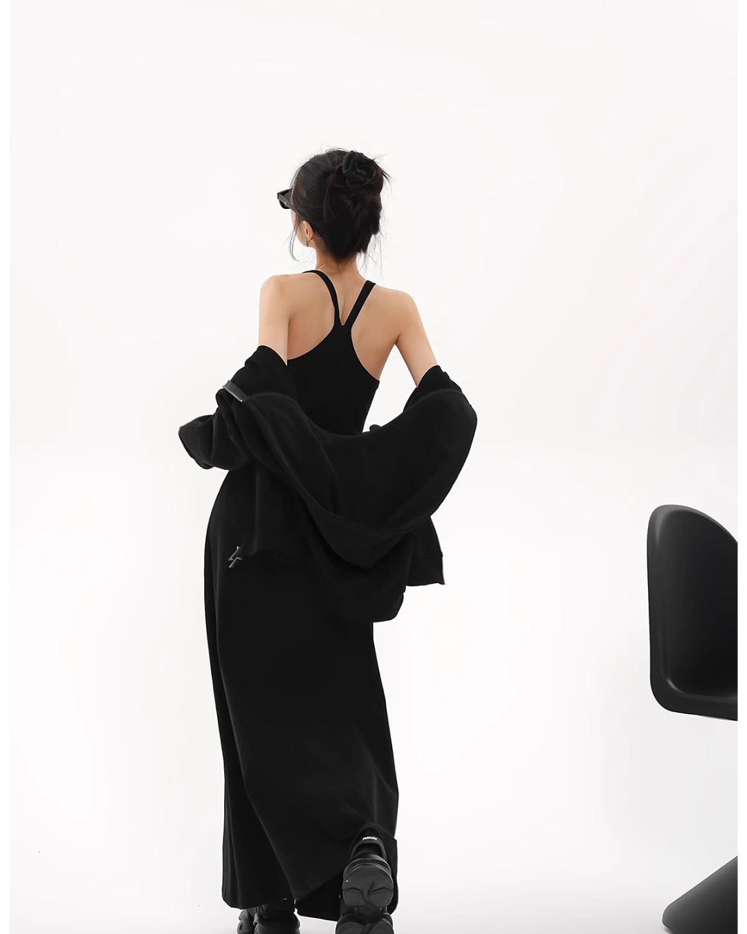 Halter Neck Long Dress SRS0275