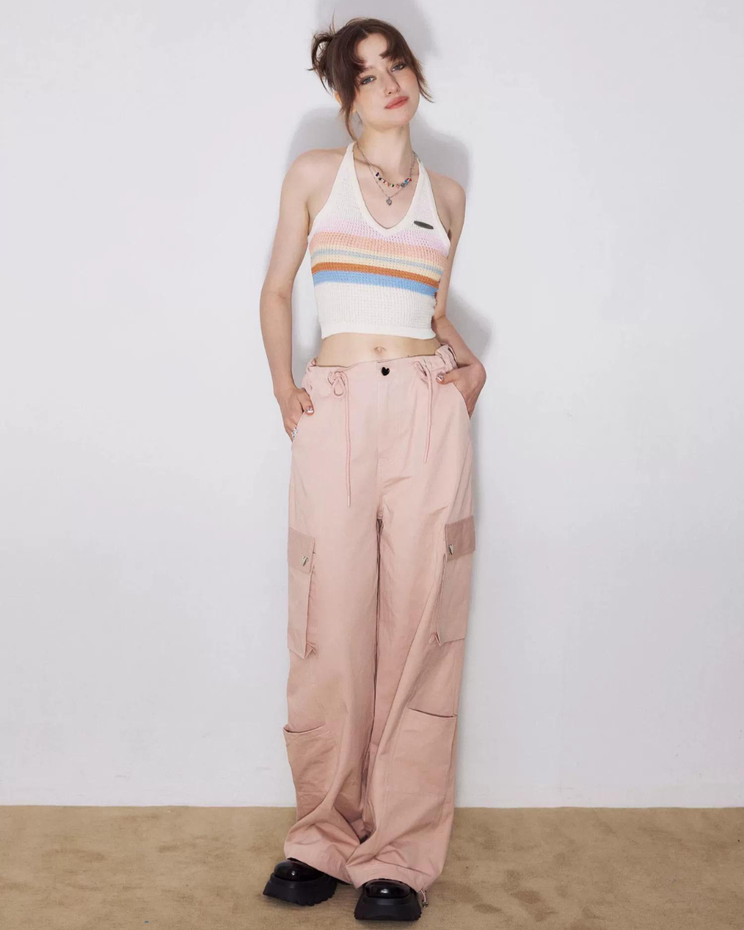 Girly Basic Cargo Pants ZZF0238