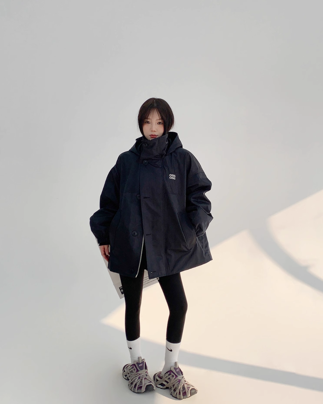 Stand Collar Volume Jacket YLS0822
