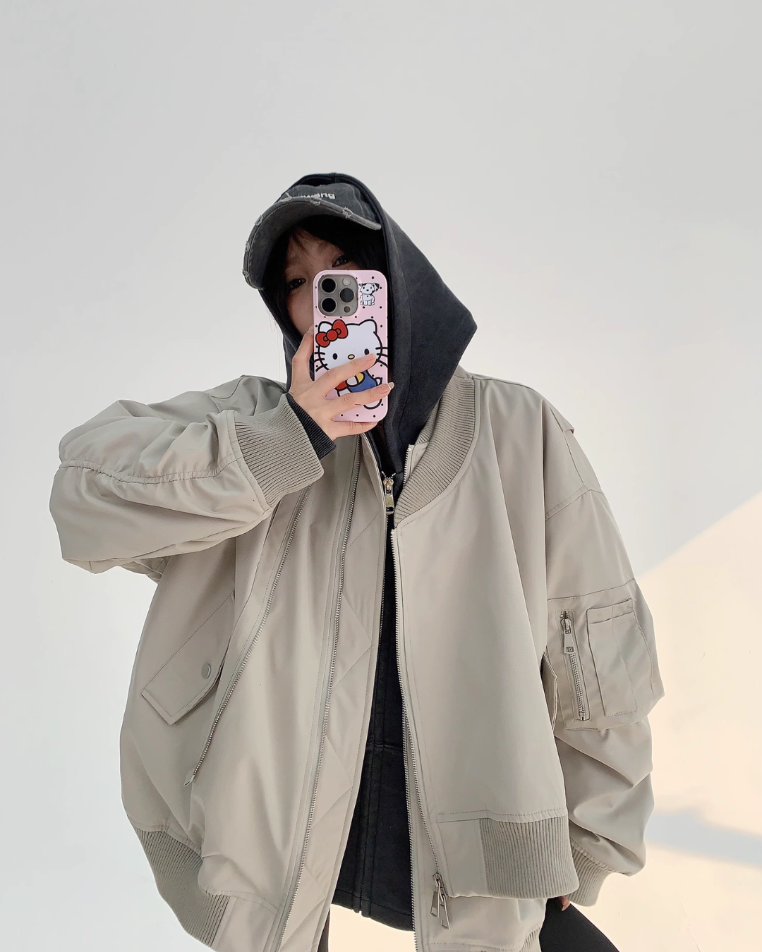 Layered Style Ma-1 Jacket YLS0818