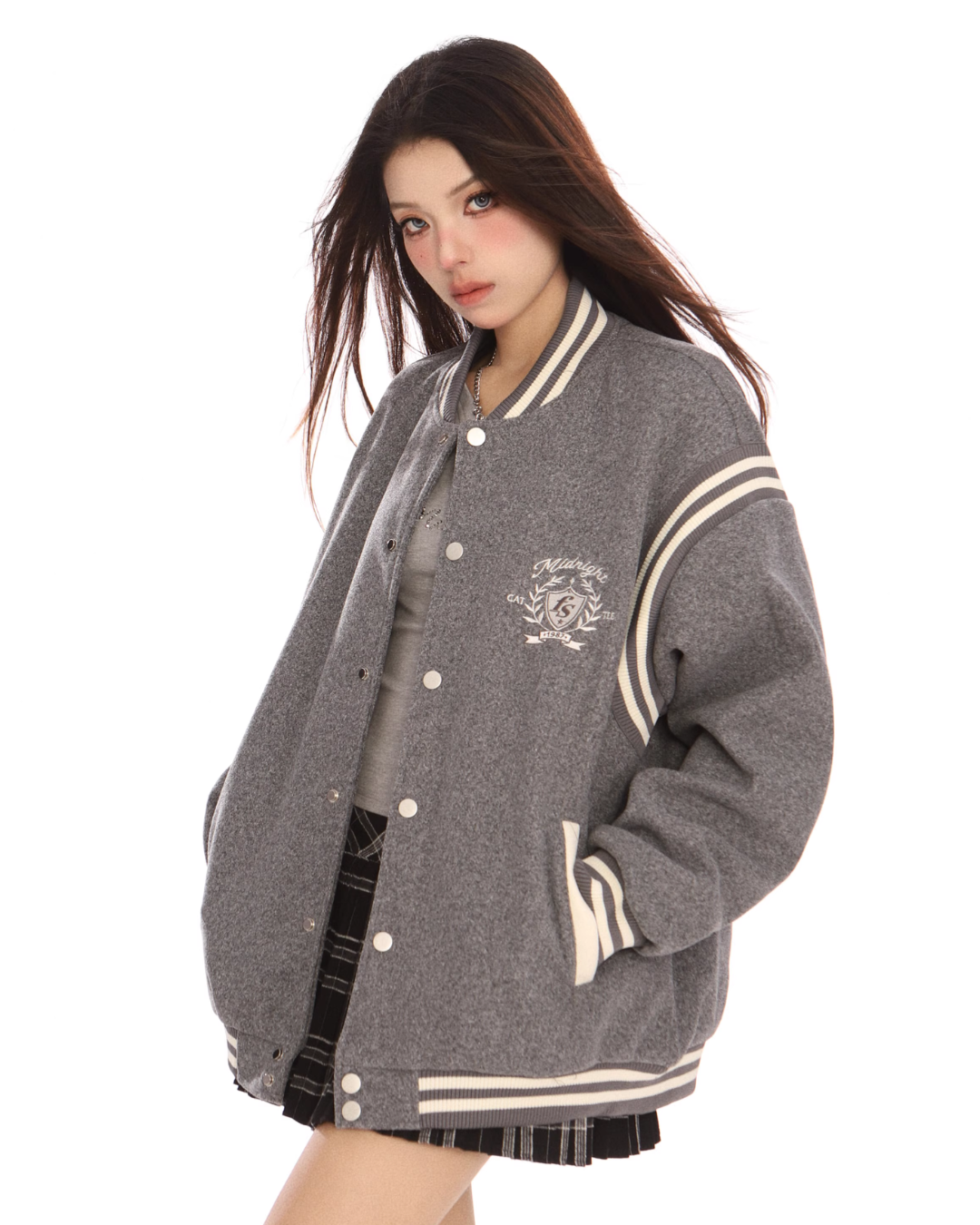 Zip Up Stadium Jacket BGS0015