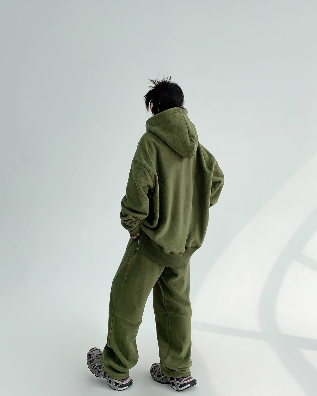 Loose Pullover Hoodie / Sweatpants YLS0604