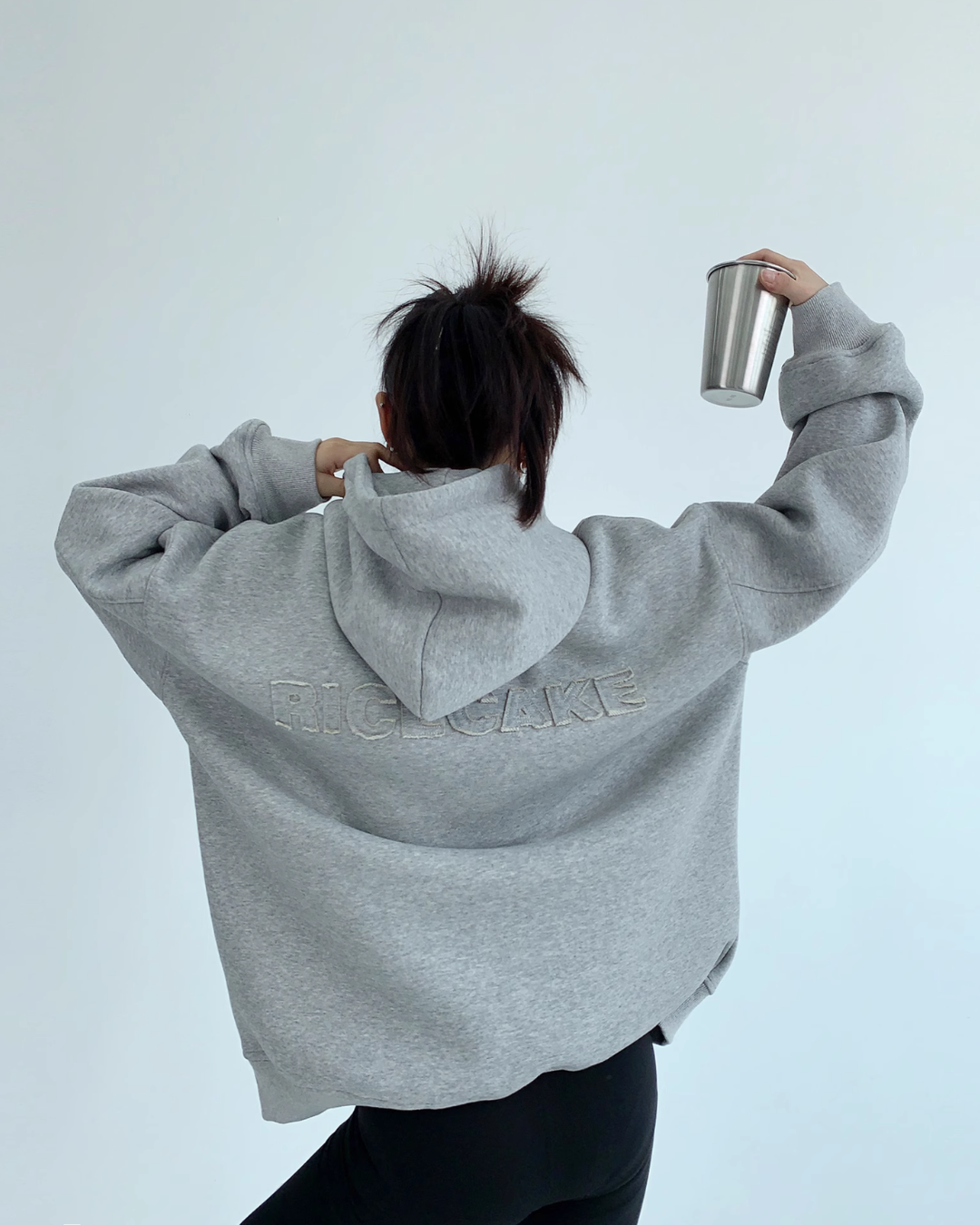 Back Logo Pullover Hoodie YLS0591