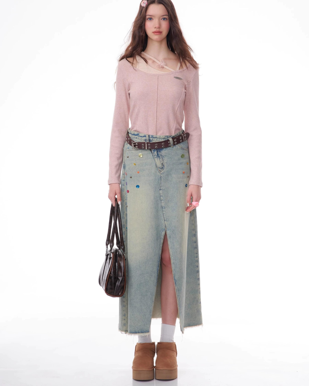 Layered Slim Knit Tops ZZF0346