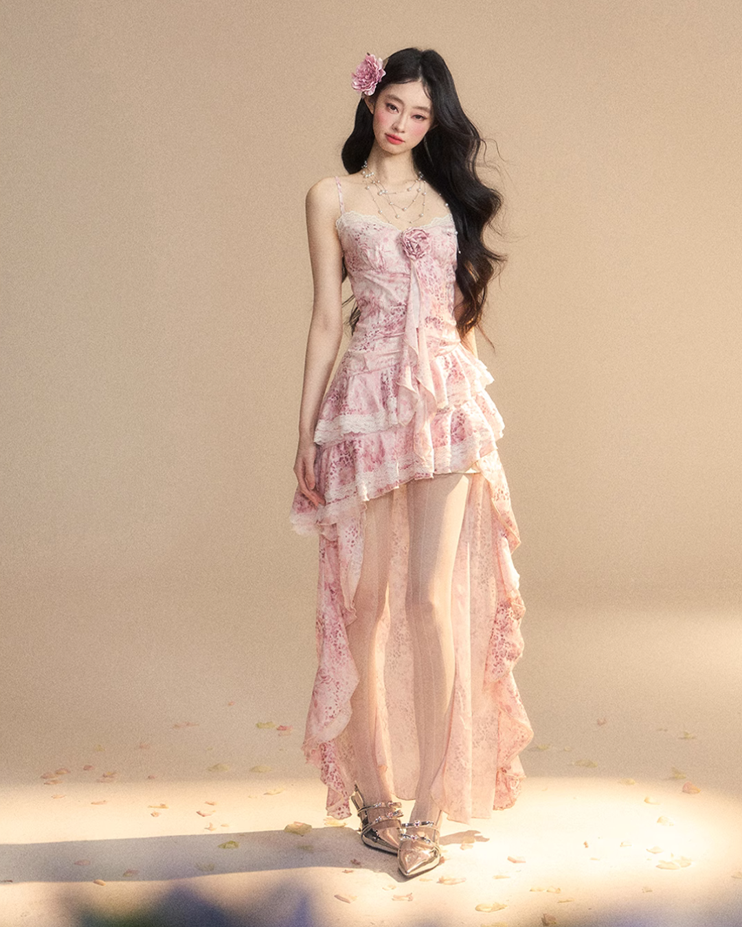 French Lace Slip Dress LAS0020