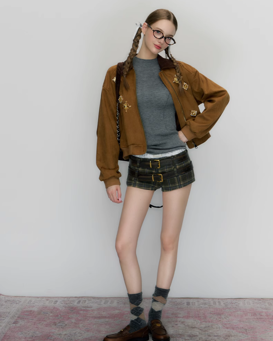 Retro Brooch Chic Jacket SSN0003